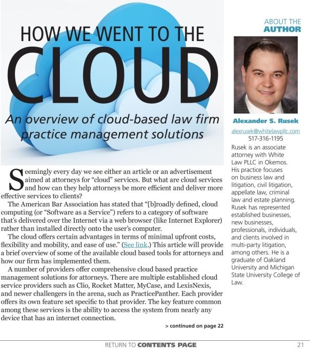 How We Went To The Cloud Article