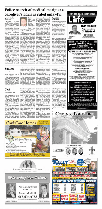 Article: Police search of medical marijuana caregiver's home is ruled unlawful