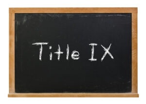 title-ix-written-on-a-blackboard-in-chalk