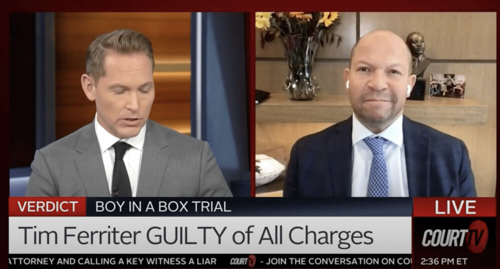 Court TV | Attorney Jamie White analyzes the guilty verdict for child abuser Timothy Ferriter Court TV | Attorney Jamie White analyzes the guilty verdict for child abuser Timothy Ferriter