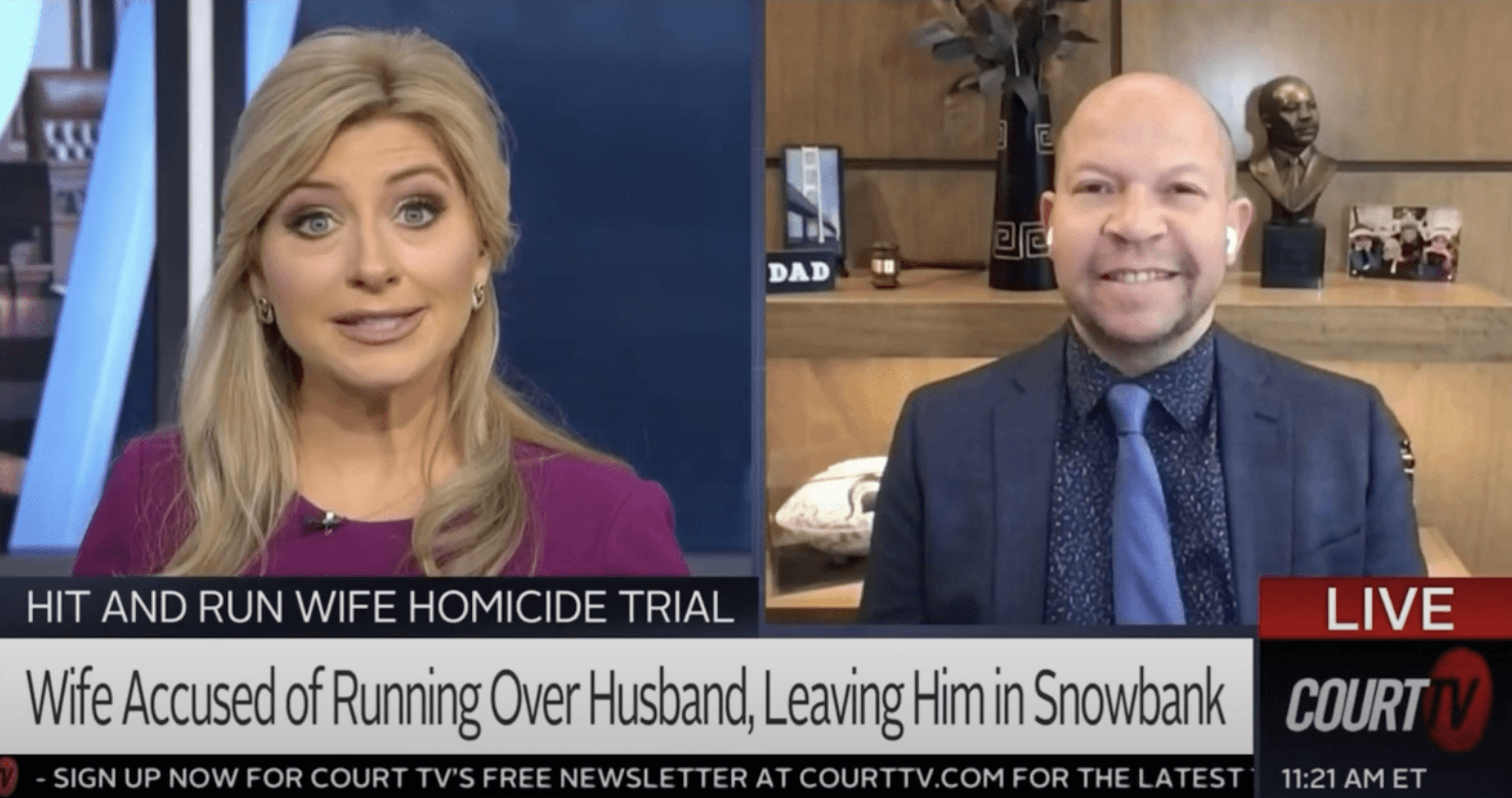 Court TV | Attorney Jamie White discusses the charge in the ‘hit-and-run wife homicide’ trial