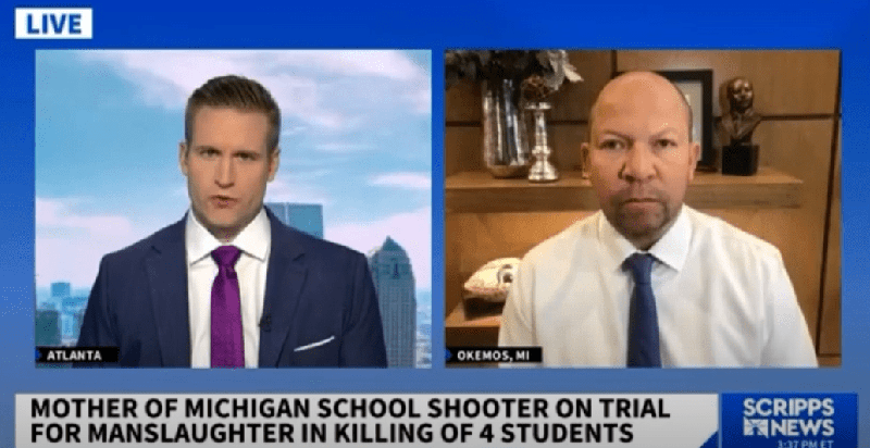 Scripps News l Jamie White discusses trial for the parents of Michigan school shooter Ethan Scripps News l Jamie White discusses trial for the parents of Michigan school shooter Ethan