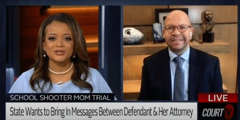 Court TV | Jamie White shares his legal insight on the “School Shooter Mom” trial Court TV | Jamie White shares his legal insight on the “School Shooter Mom” trial